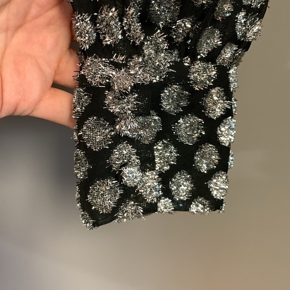 Metalic Pokodot Mesh Zipper Jacket - Picture 2 of 4